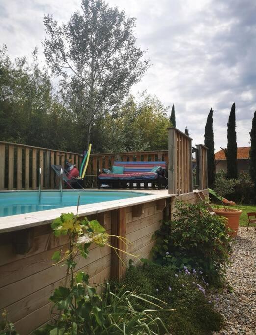 Maison Avec Piscine Dans Village Provencal. Courthézon Esterno foto